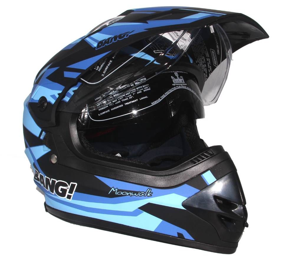 Steelbird Sb-42 Bang Moonwalk Glossy Sky Black