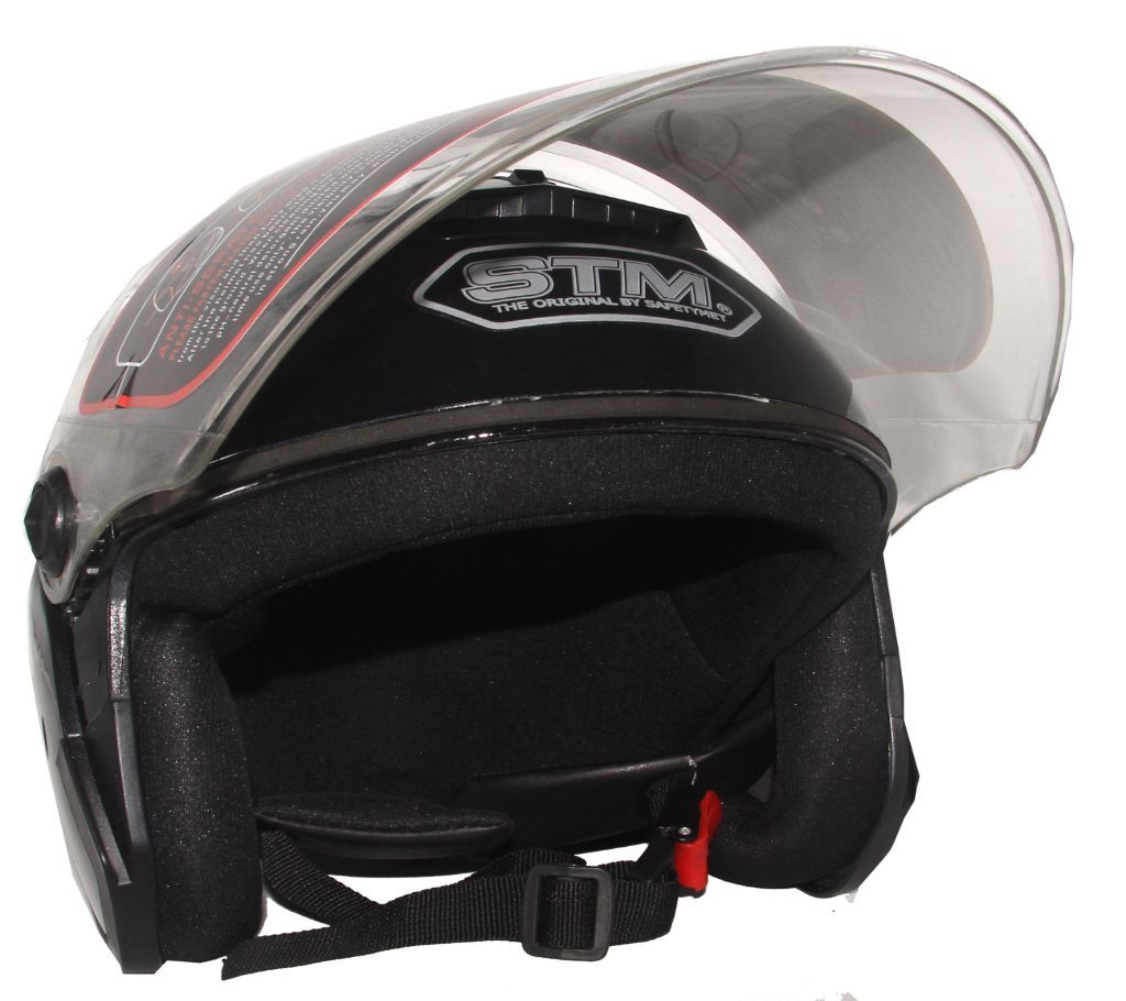 STM-603 Bike Helmet for Men and Women-Glossy Black