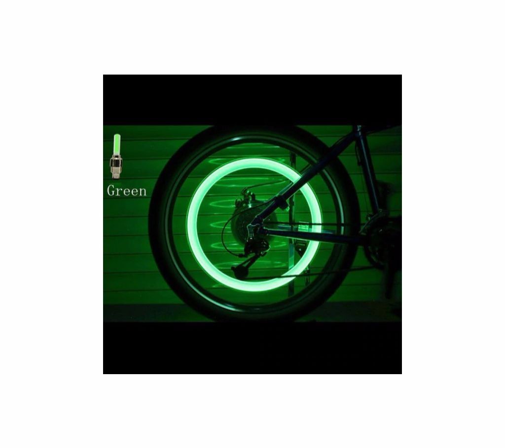 LED Light Cap Car Tire Valve For Car Bicycle-2Pcs