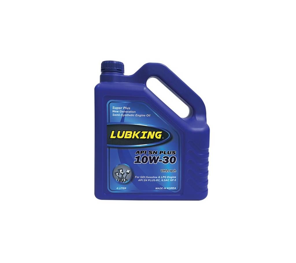 LUBKING Engine Oil Super plus 10W-30 API SN plus - Made in Korea