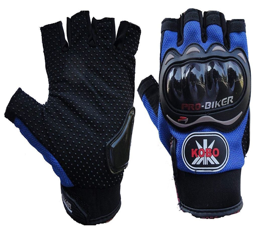 Pro Biker Hand Gloves(Blue)