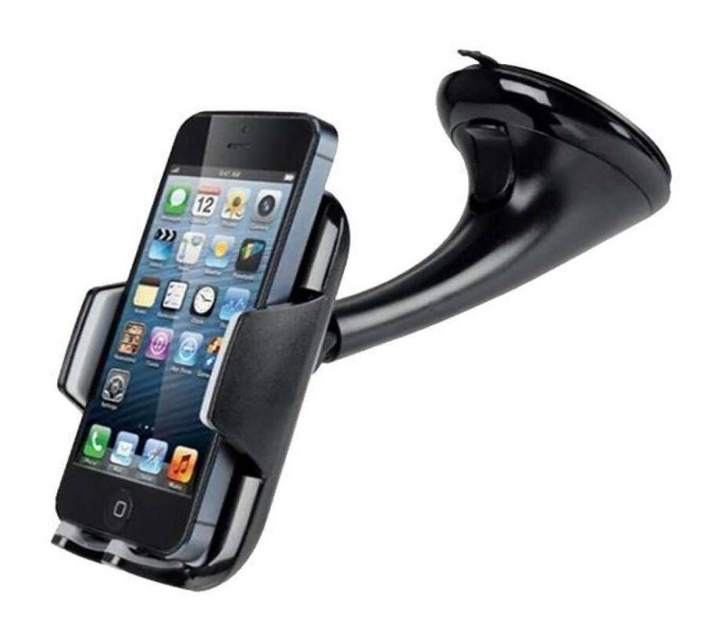 Black Car Mobile Phone Holder