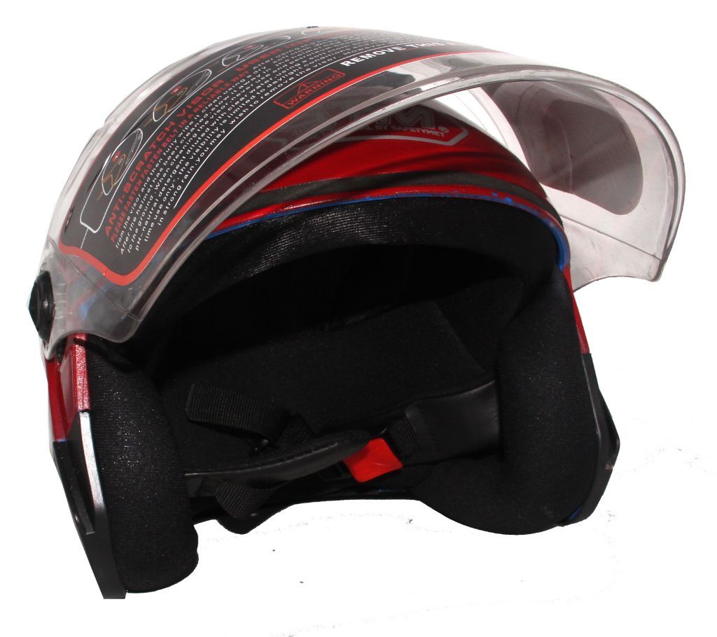 STM-603 Bike Helmet for Men and Women-Glossy  Red