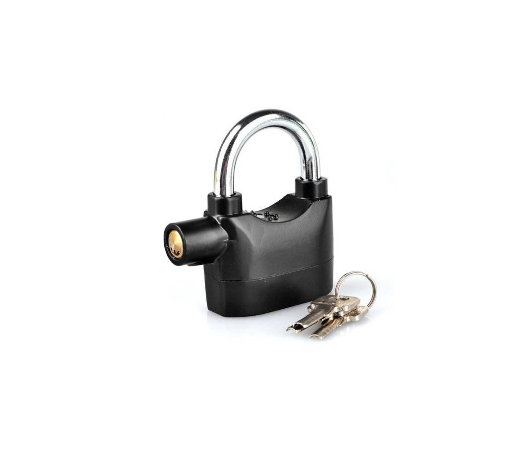 Siren alarm padlock 
