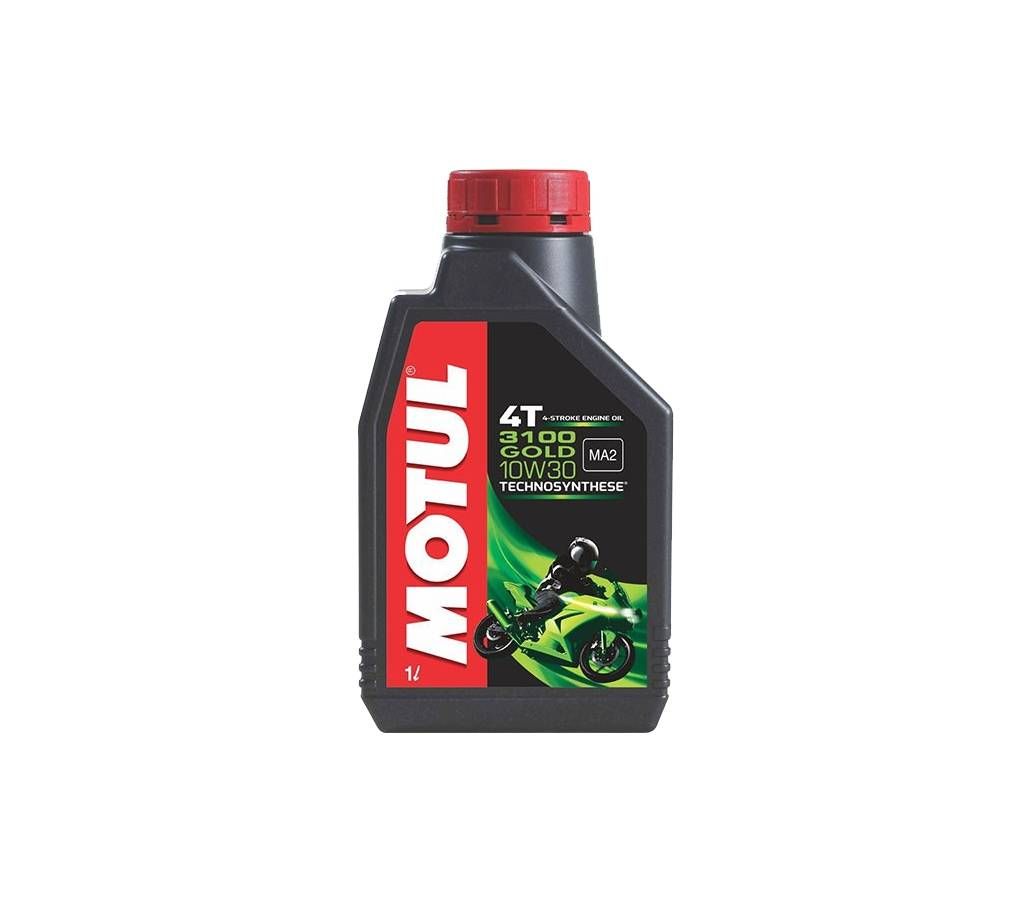 Motul 3100 Gold 4T 10W30 Motorcycle Engine Oil 1 Liter