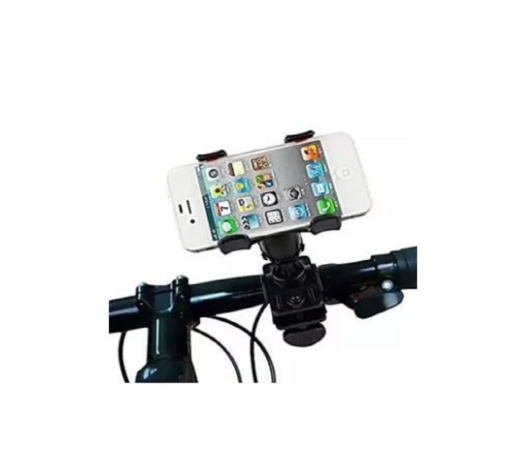 Driving Time Mobile Phone Holder for Bike & Bicycle  Black  GNG