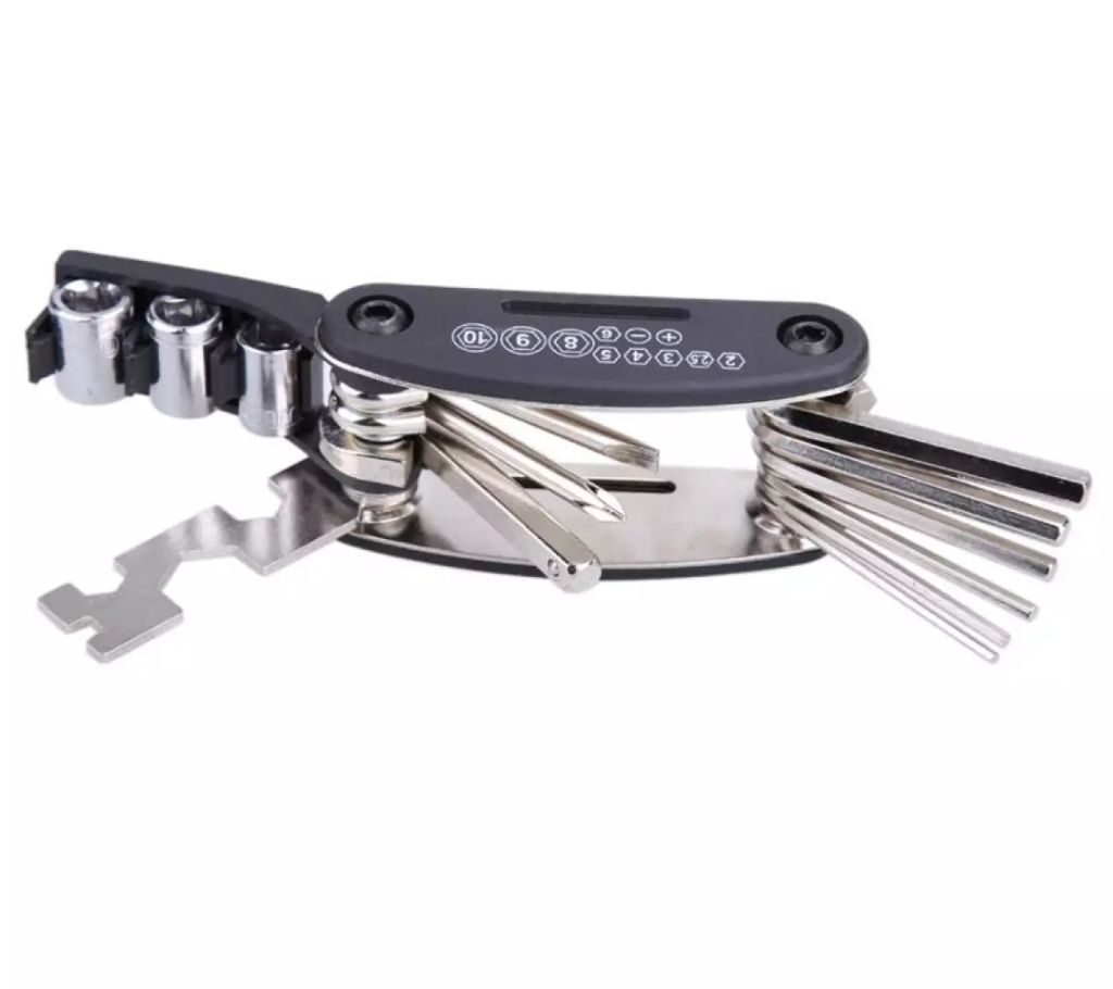 15 in 1 Multi Bicycle Repair Tools Set for Cycle Motorcycle