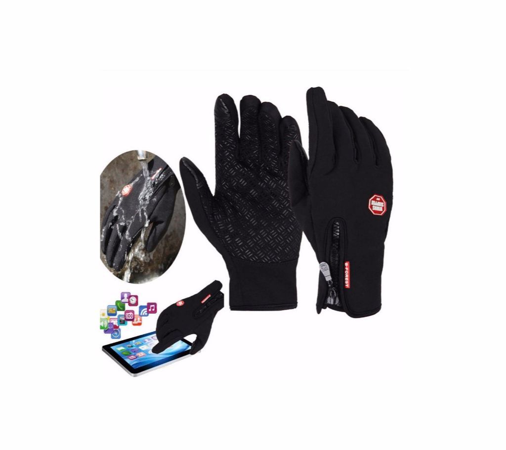 Cycling Warm Soft Touch Screen Running Hiking Skting Gloves