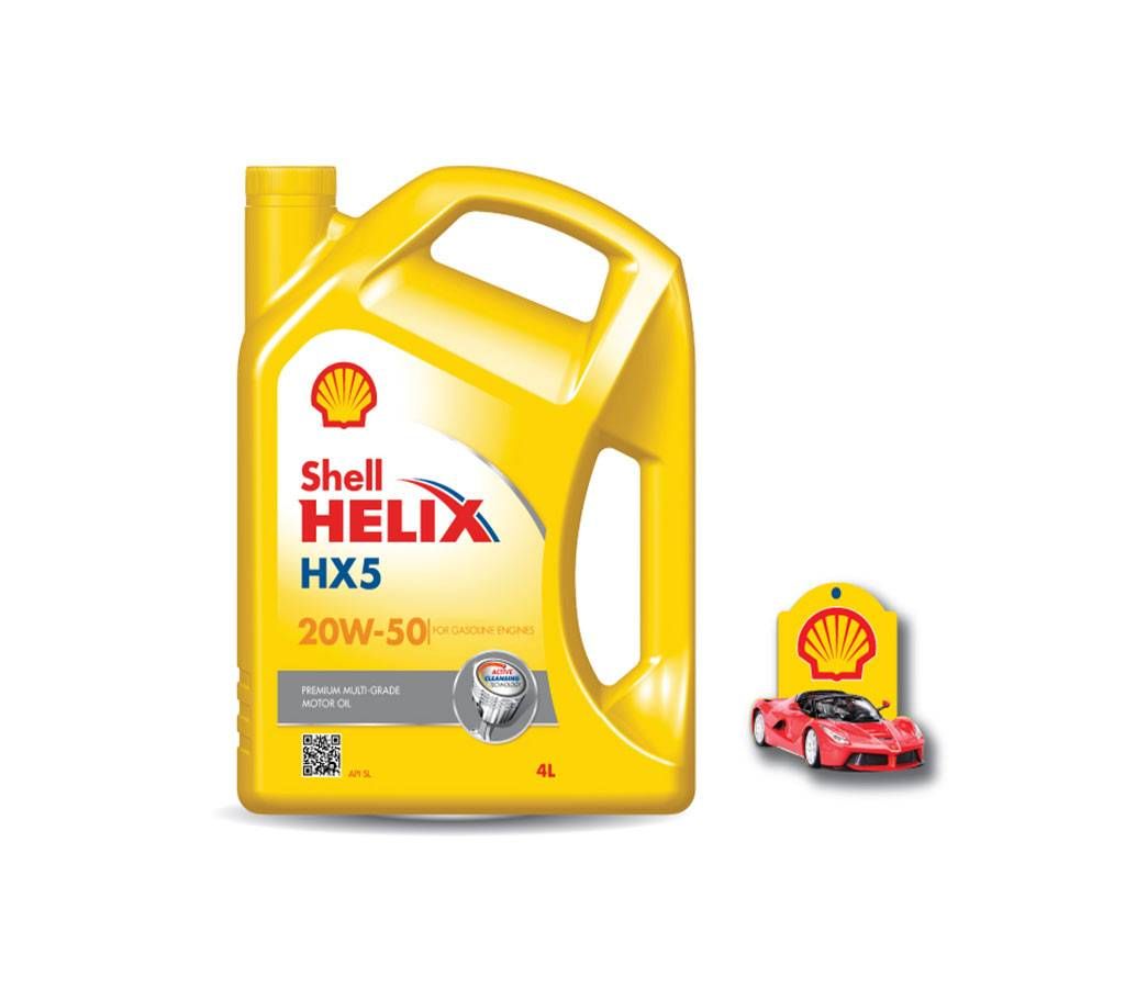 Shell Helix HX5 20W-50 4L (Car Freshener Free)