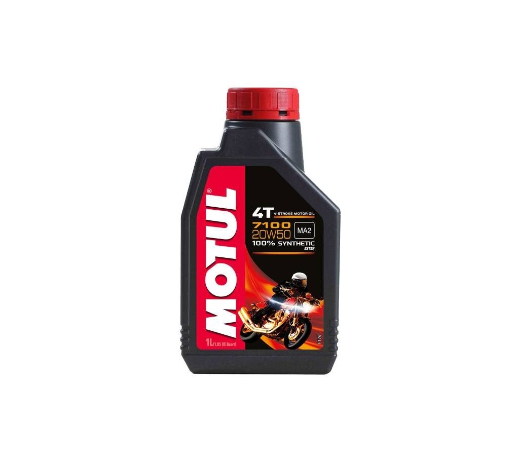 Motul 7100 4T 20W50 Motorcycle Engine Oil 1 Liter