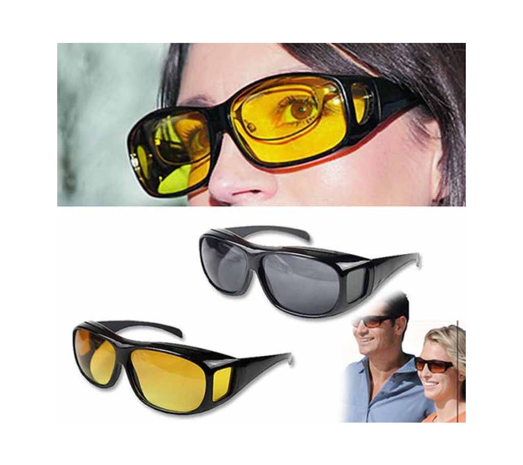 HD Day & Night Vision Wrap Around Glassess