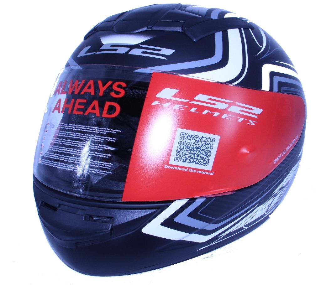 LS2 FF352 Rookie Ranger Black White Helmet