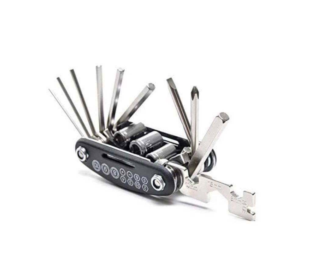 16 in 1 Bike pocket repair tools set bicycle