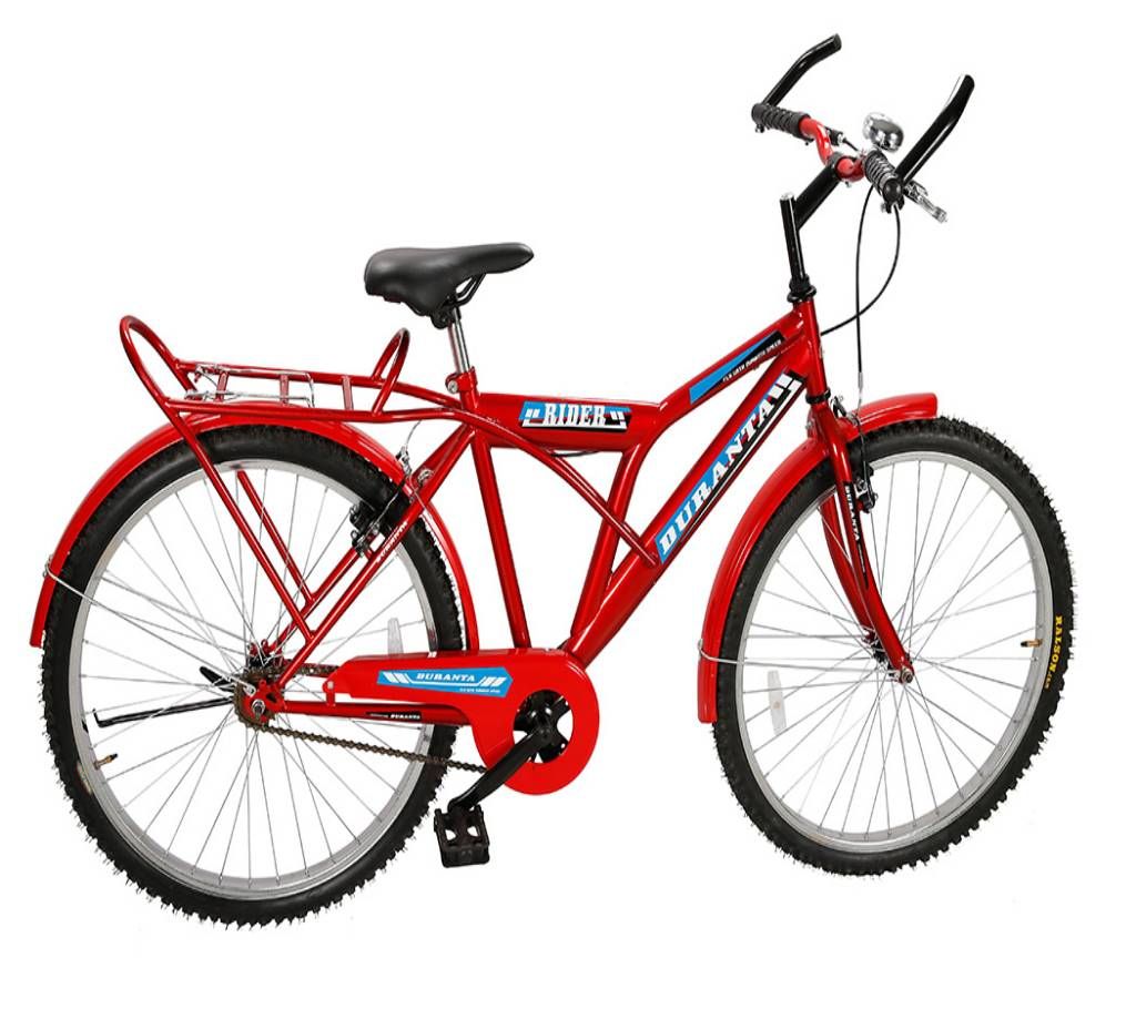 Duranta CB Rider Single Speed 24 inch Bike - Red Bicycle (85473)