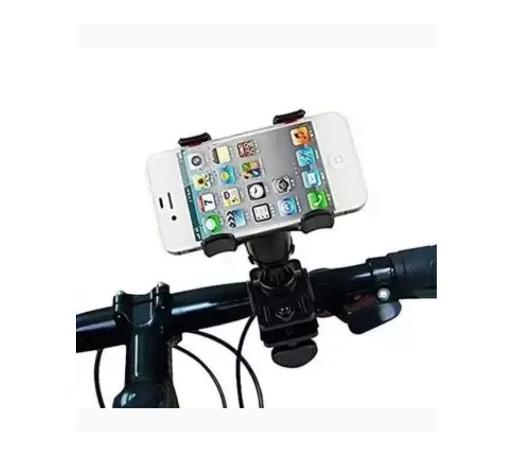 Driving time mobile phone holder for bike & bicycle black color