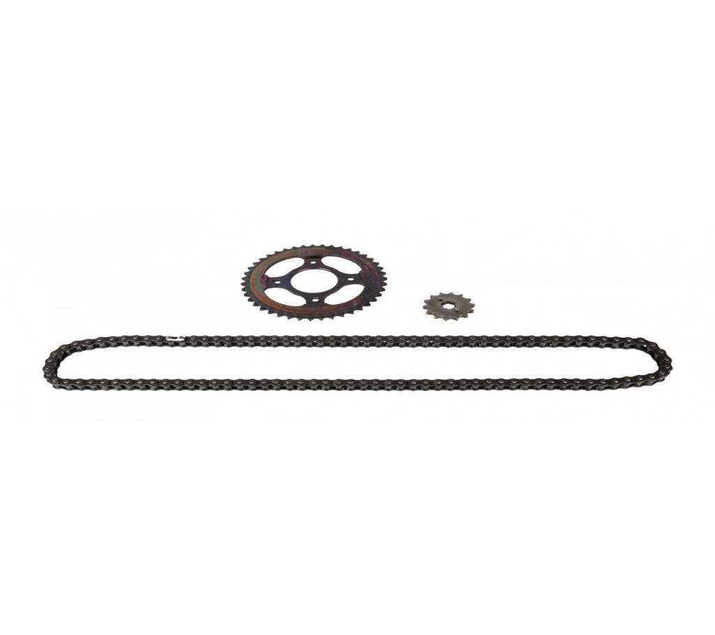 Hero glamour chain sprocket set