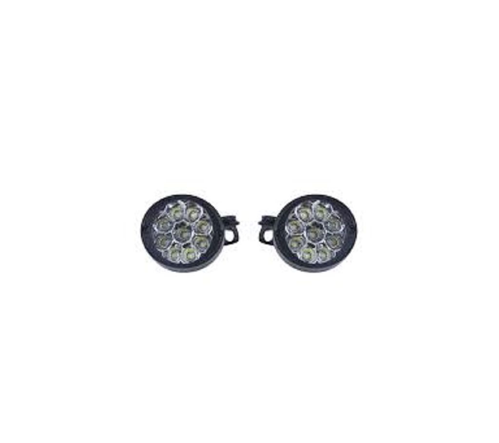 Moving Fog Light Set 2 Pieces - Black