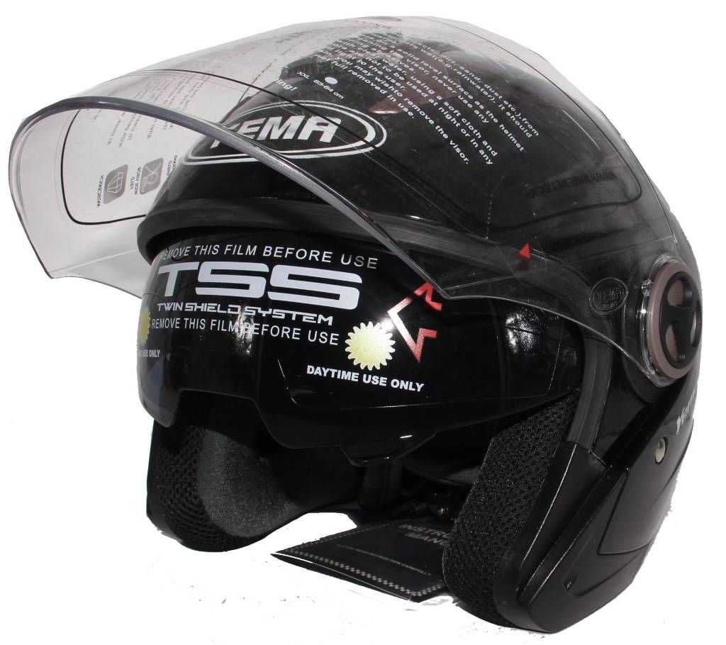 Yema-619 Bike Helmet for Men or Women - Glossy Black
