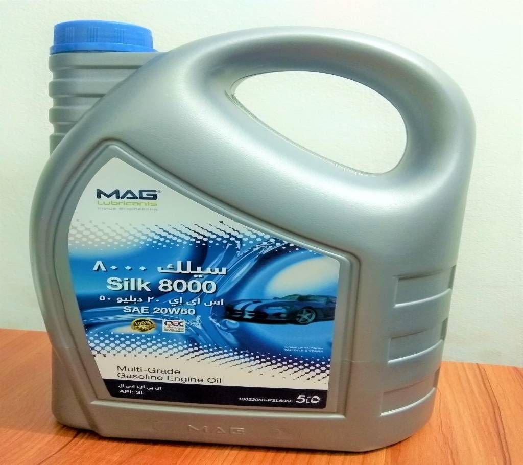 MAG Silk Multi Grade Gasolin Engine Oil 8000 5L
