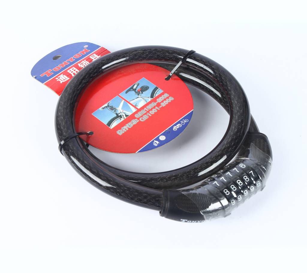 5 digit number lock for bike and bicycle