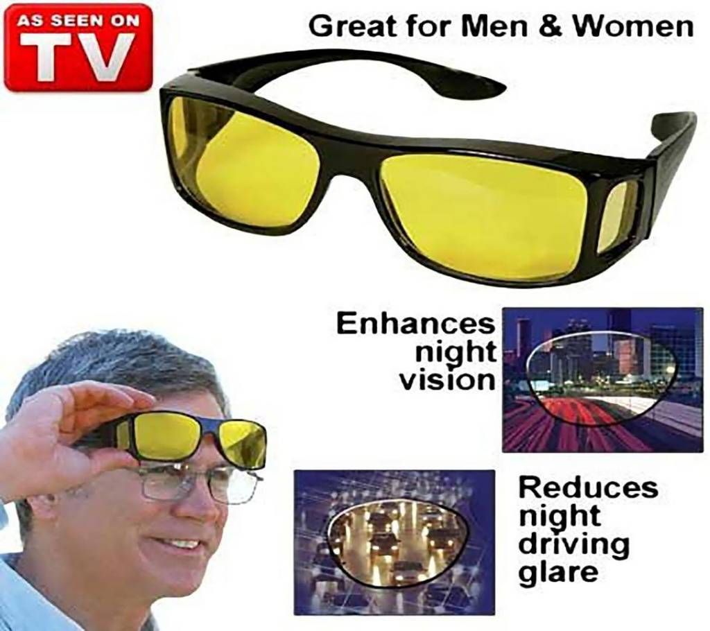 HD Night Vision Glasses Wraparounds