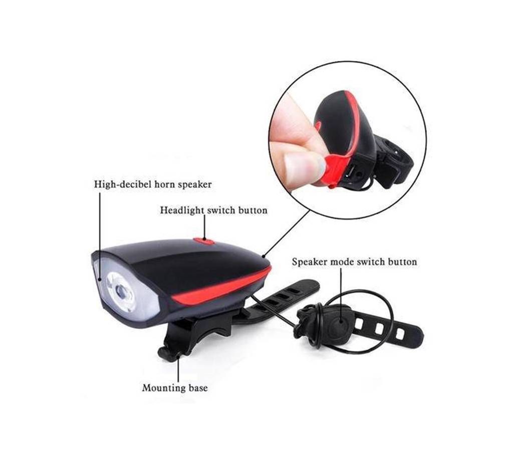 2 In 1 Bicycle Light and Horn