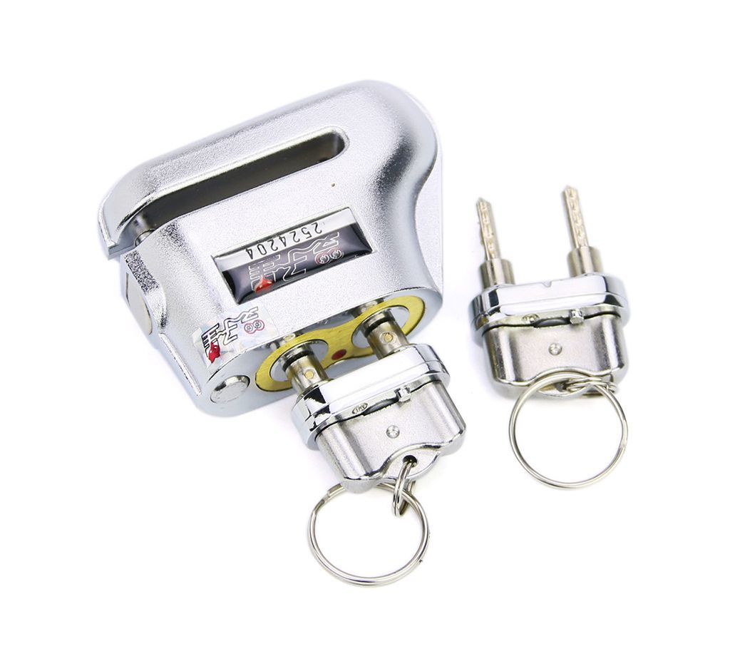 Anti-Acid Security Duel Hydraulic Lock for Motorcycle
