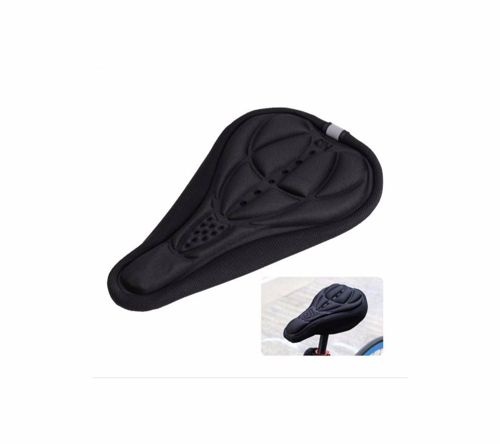 Bicycle 3D Sponge Saddle Seat Cover Soft Cushion  Pad