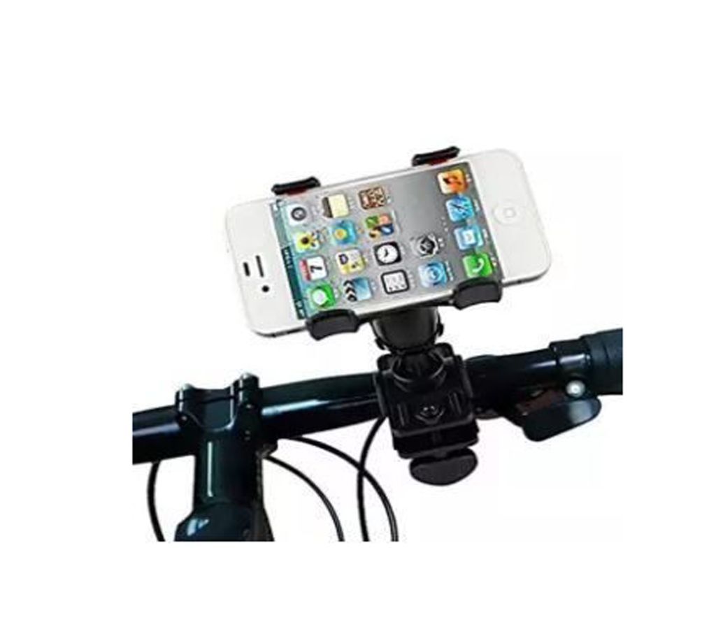Driving Time Mobile Phone Holder for Bike & Bicycle  Black