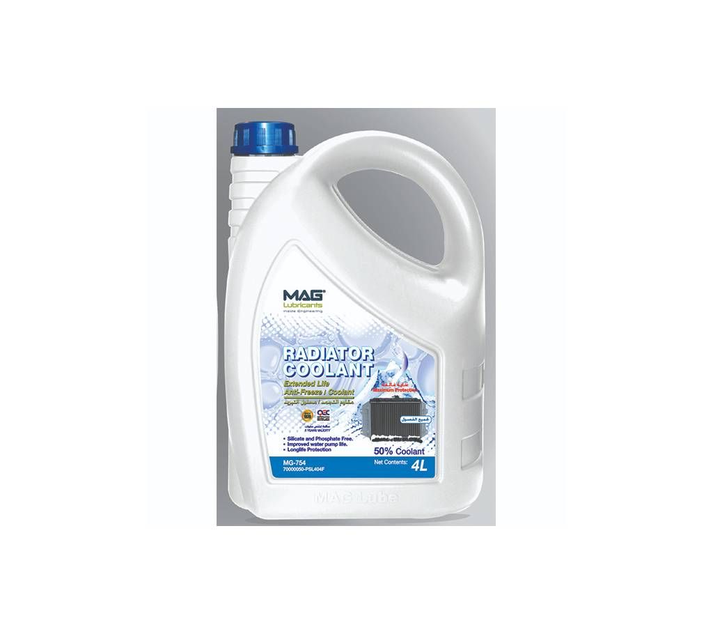 Mag Antifreeze Coolant 50% engine oil 4 liters 