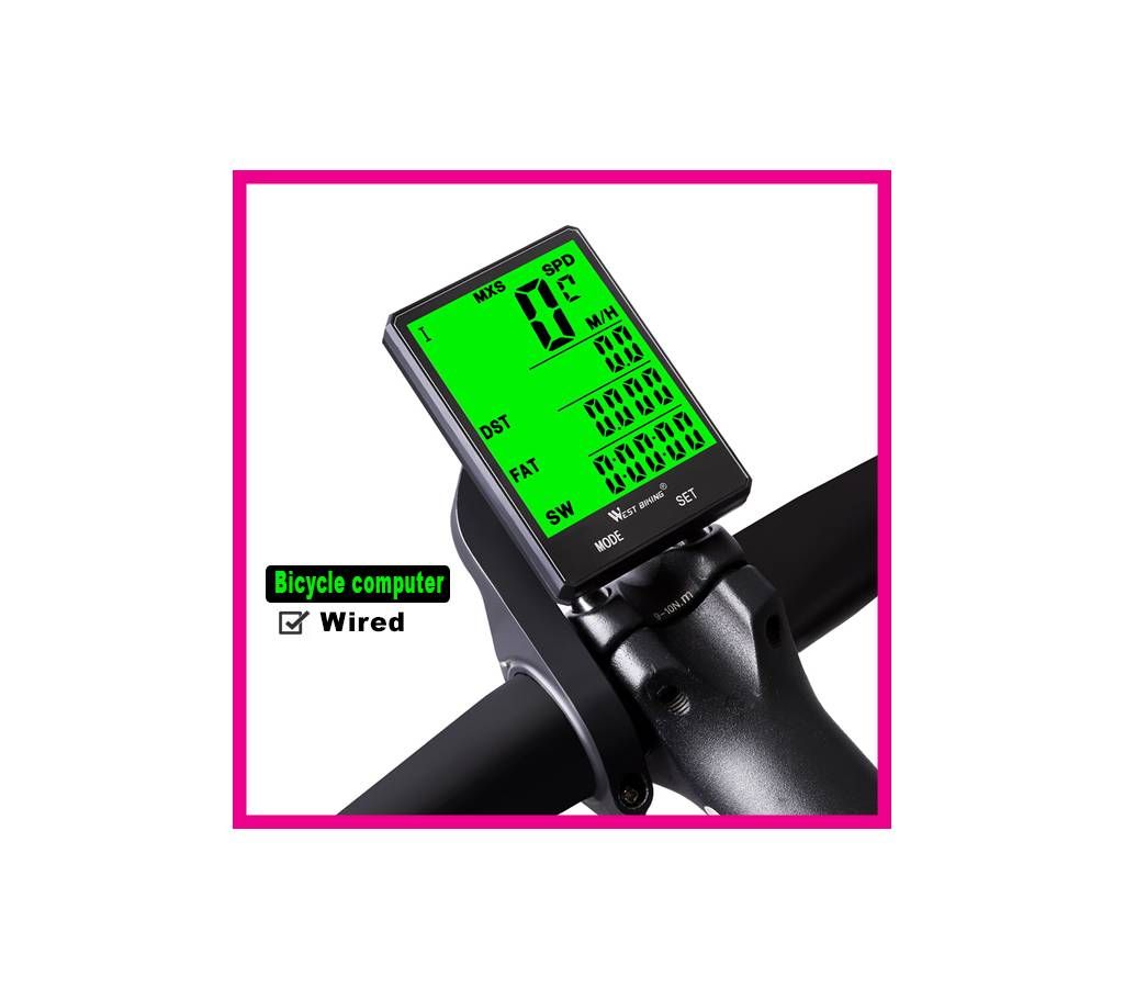 WEST BIKING Bicycle Wired Speedometer