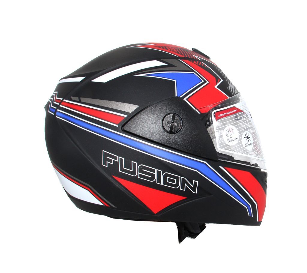 GLIDER Fusion D3 Full Face Helmet  -Matt Black Blue