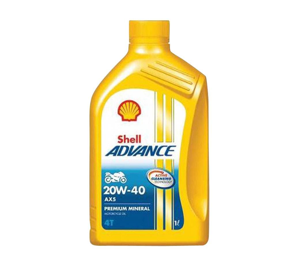 Shell Advance 4T AX5 20W-40 1L (Key Ring Free)