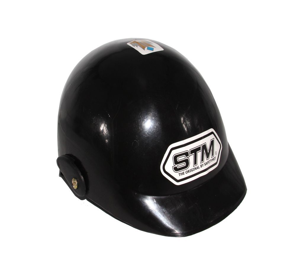 STM Open Face Cap Helmet -Black