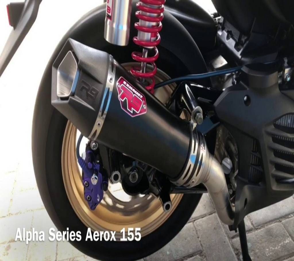 R9 alpha racing exhaust