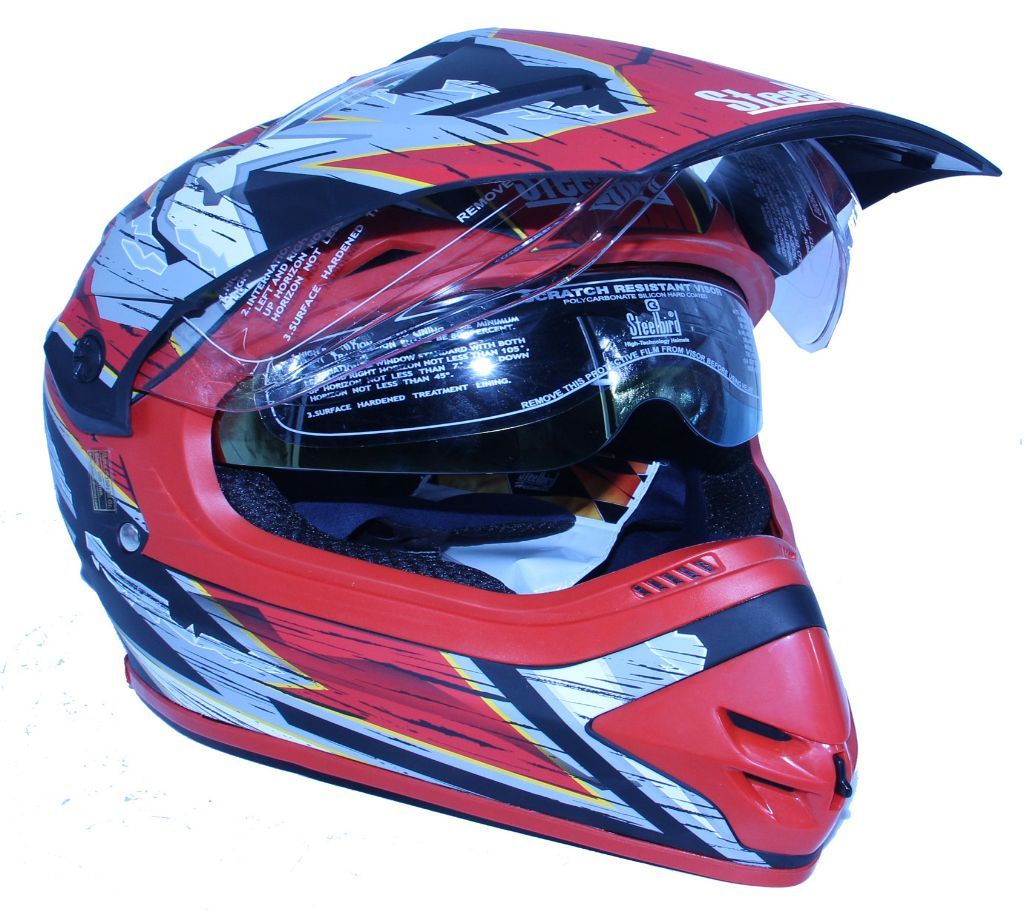 SB-42 Bang Design Race Track A10Red Grapics Helmet