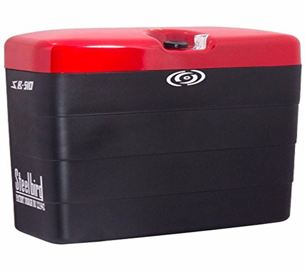 Steelbird Model SB-510 Bike Side Box -Cherry Red
