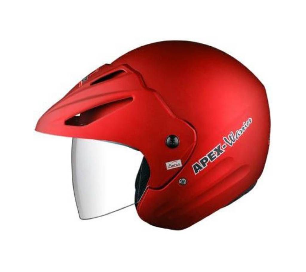 Aaron apex warrior Motorbike Helmet For Men and  Women-Matt RED