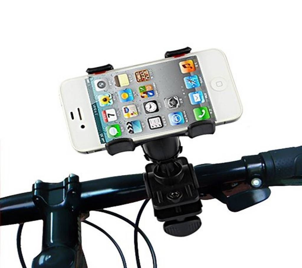 Driving Time Mobile Phone Holder for Bike and Bicycle - Black