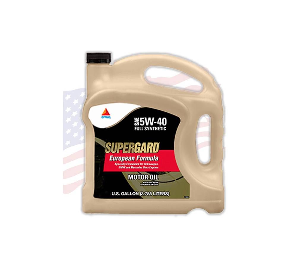 SAE 5W-40 CITGO SuperGard API SN, 3.785LTR