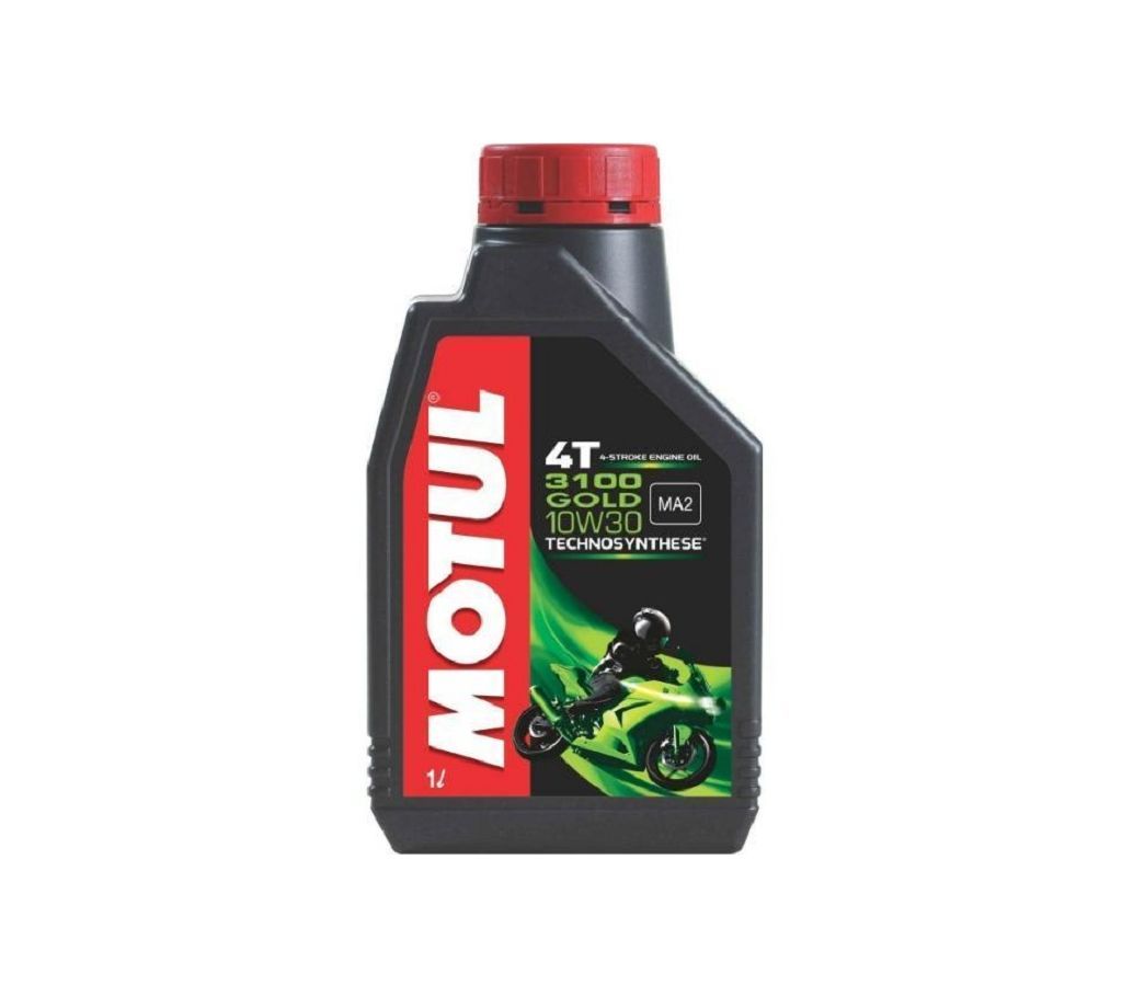 Motul 3100 Gold 10W30 4-Stroke Motorcycle Engine Oil  1 L