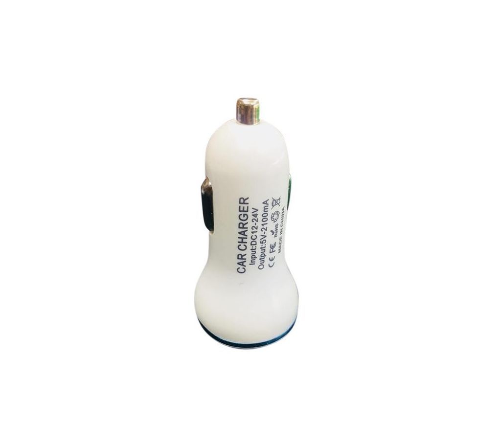 CY Car Mobile Charger - White