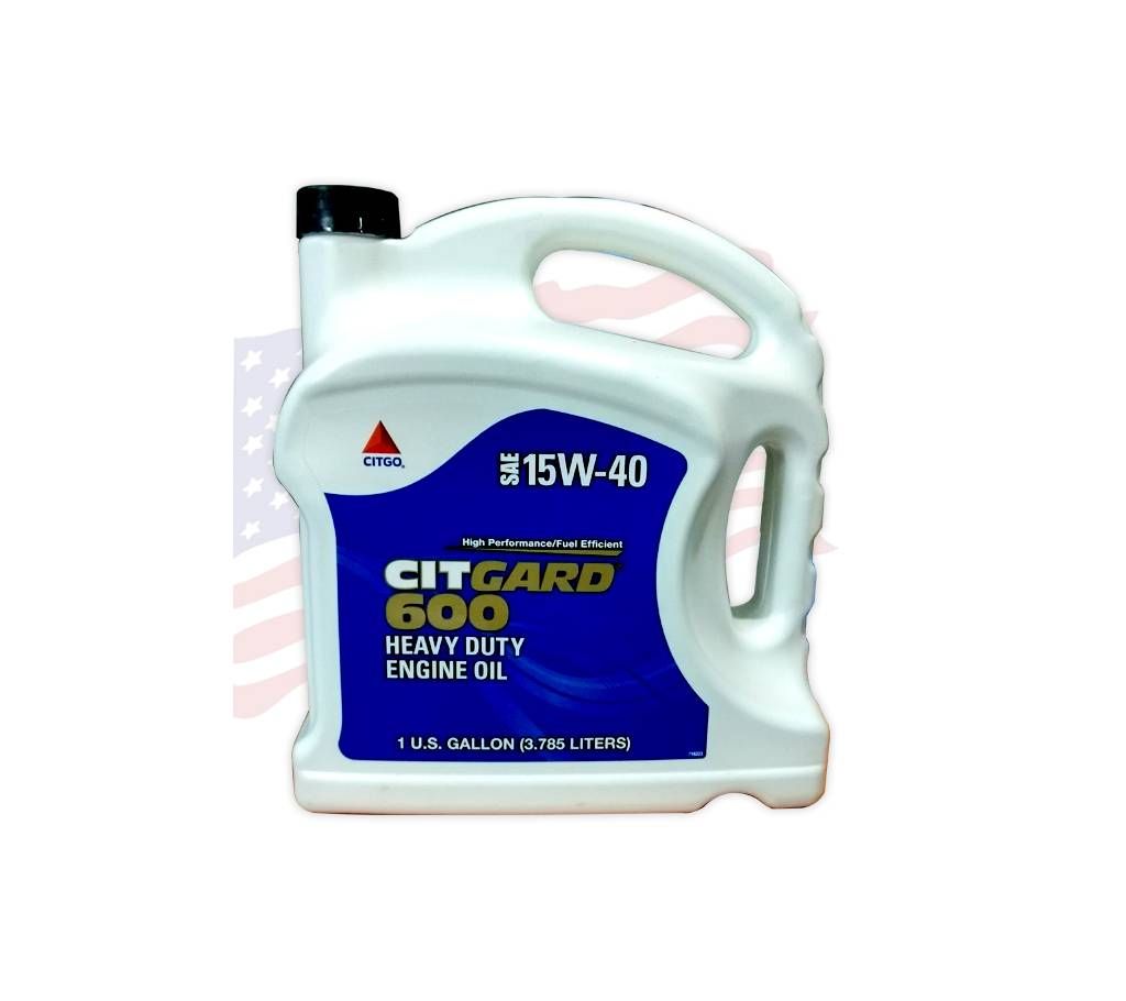SAE 15W-40 CITGO CitGard 600 API CJ4, 3.785LTR