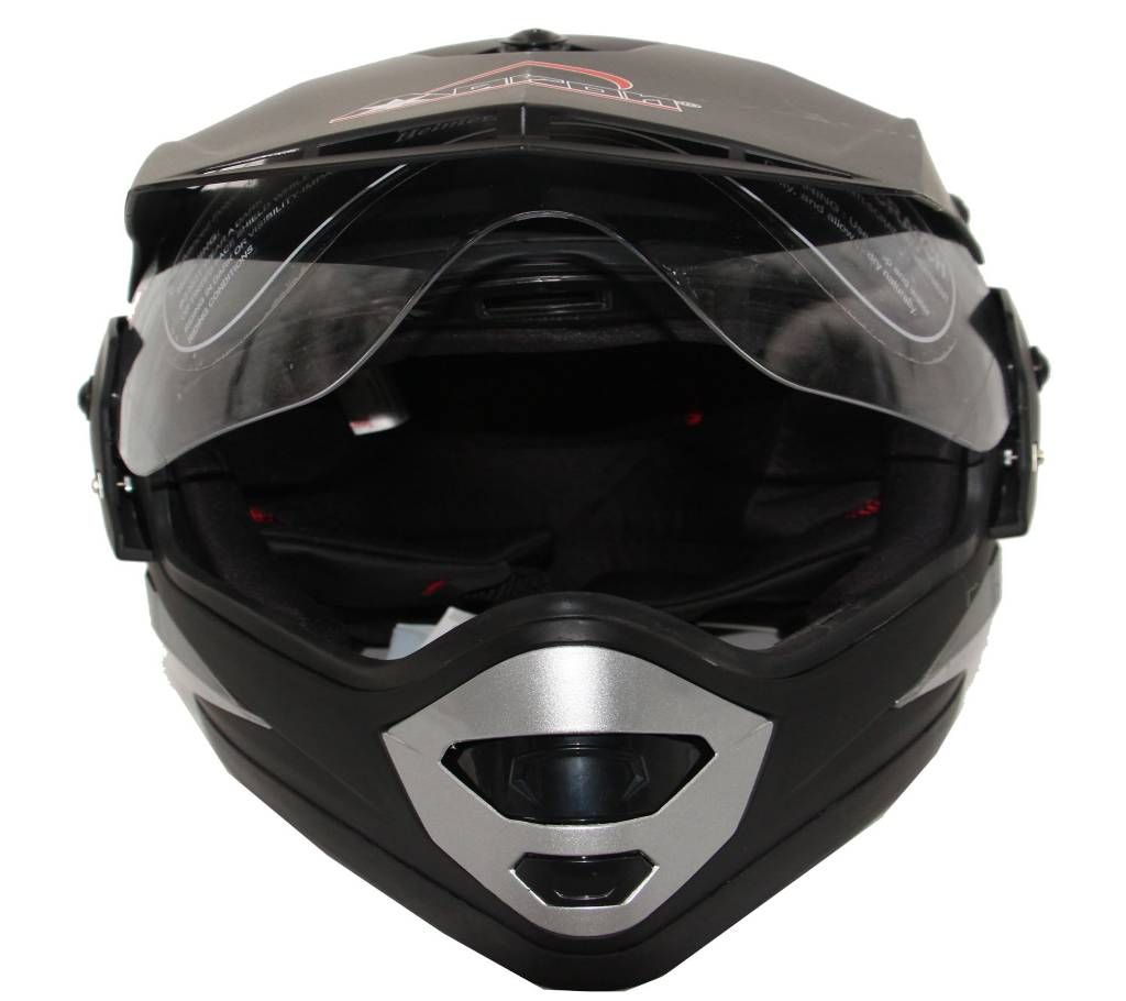 Aaron-Full Face MX-2 Plain- Matt Black Helmet
