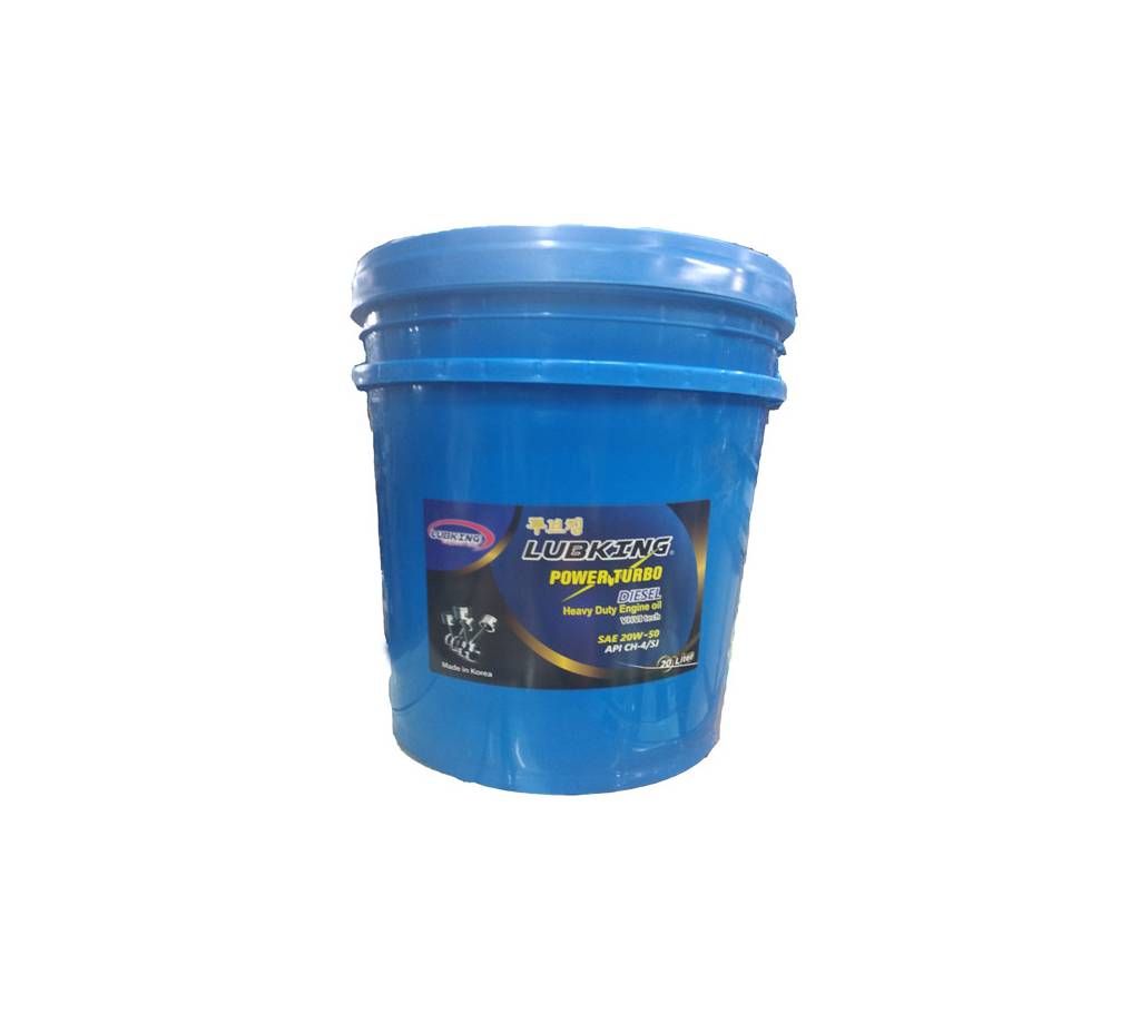 LUBKING Engine Oil Power Turbo 20-50 CH4/SJ - Made in Korea