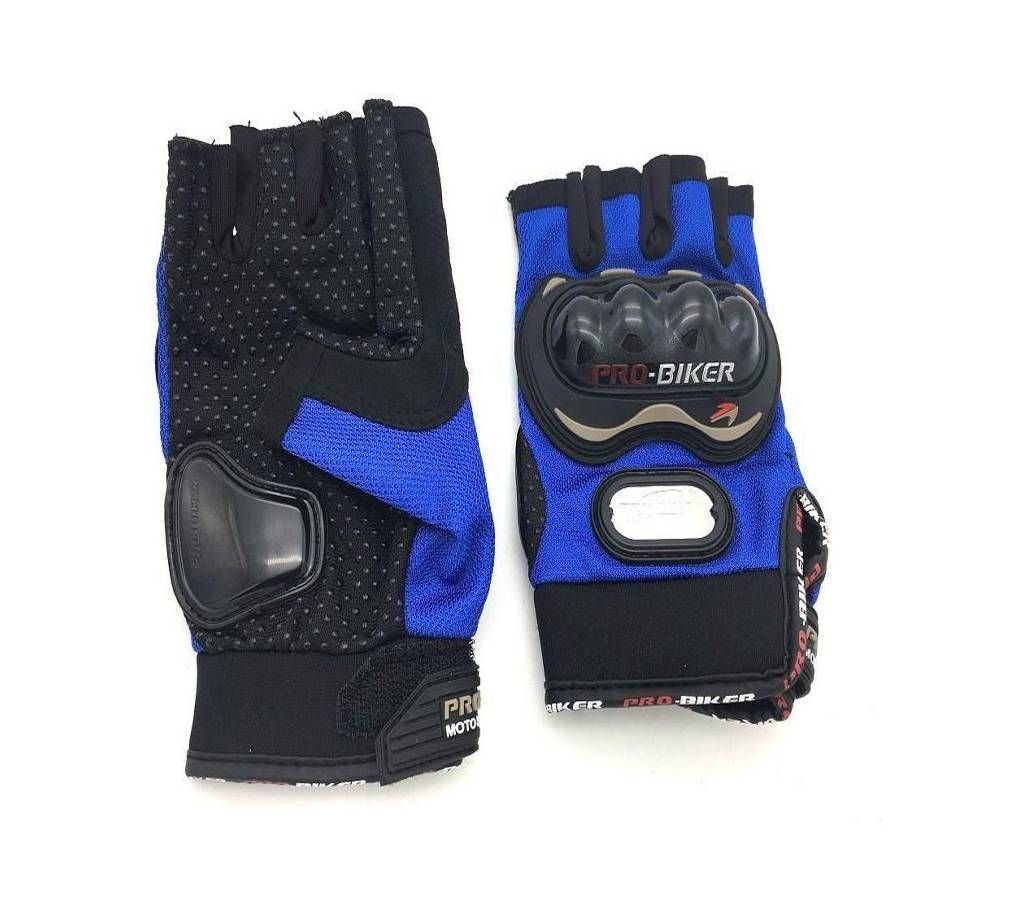 Pro Biker Motorcycle Riding Half Gloves