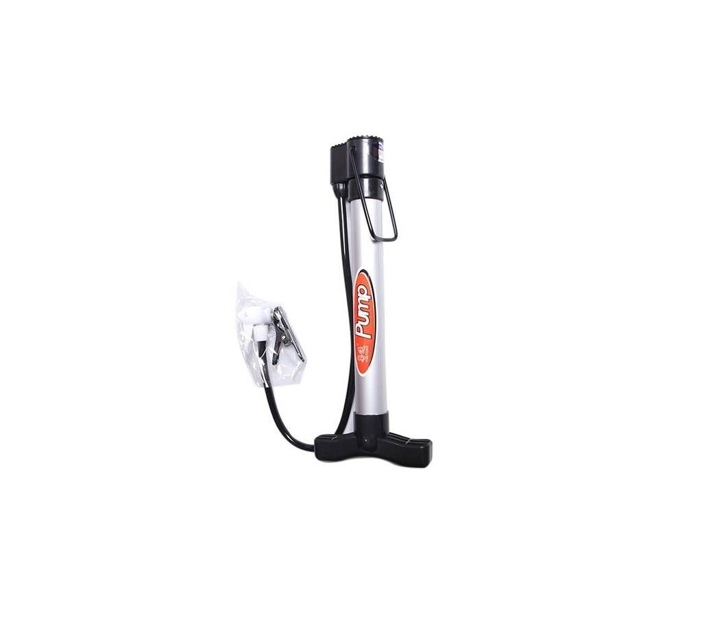 Mini Hand Pumper - Silver and Black