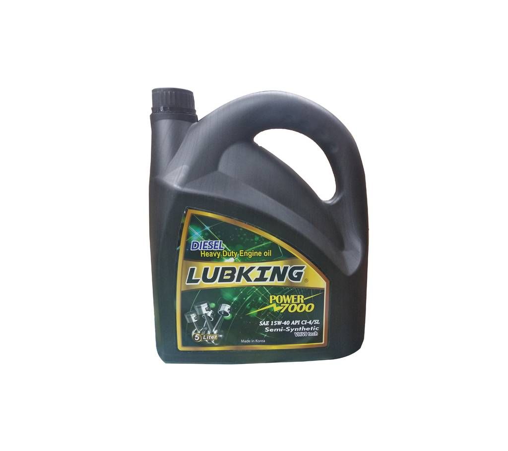 LUBKING Engine Oil 7000  15w40 CH-4/SL - Made in Korea