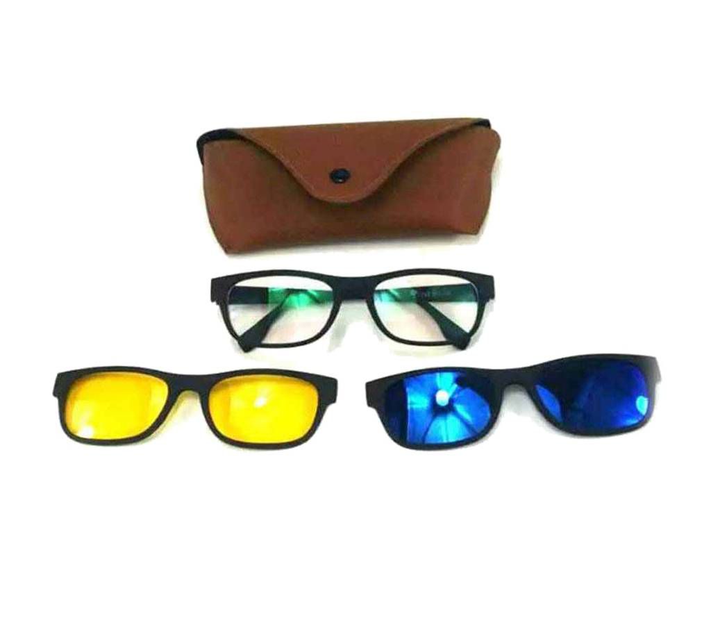 3-in-1 Magic Vision Sunglass With Night Vision glass