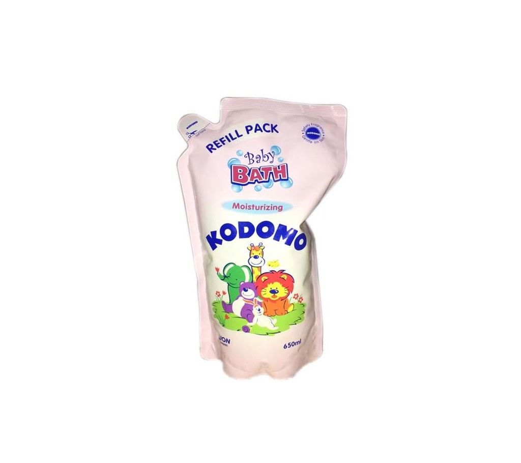 Kodomo Refill Pack Baby Bath Moisturizing - 650ml Thailand
